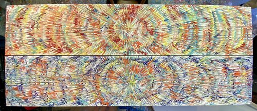 Raggi felici by Gregorio Codagnone, Painting for Sale on Select