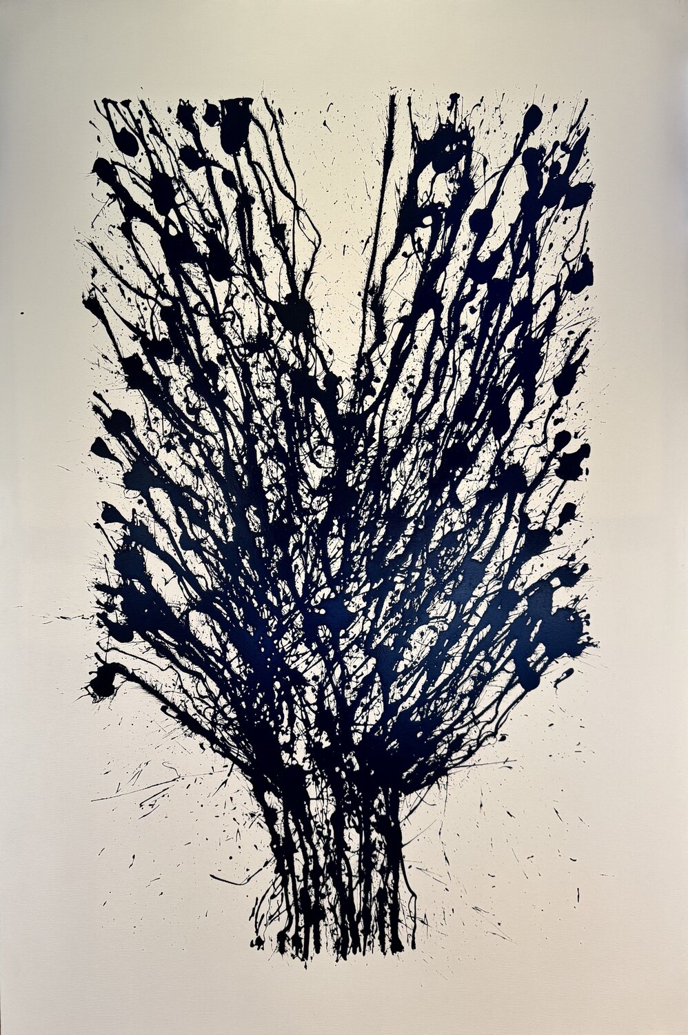 Black is stronger 02 Gregorio Codagnone Original painting for sale