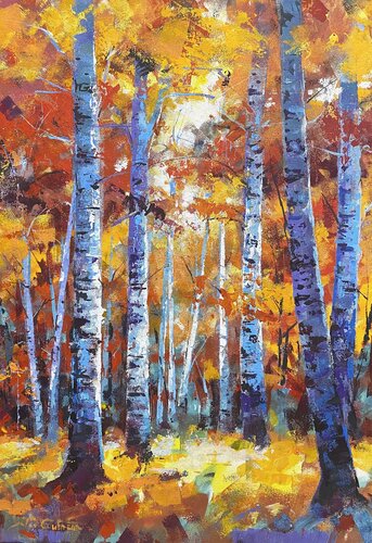 Forest 12 von Jos Coufreur, Malerei kaufen auf Select