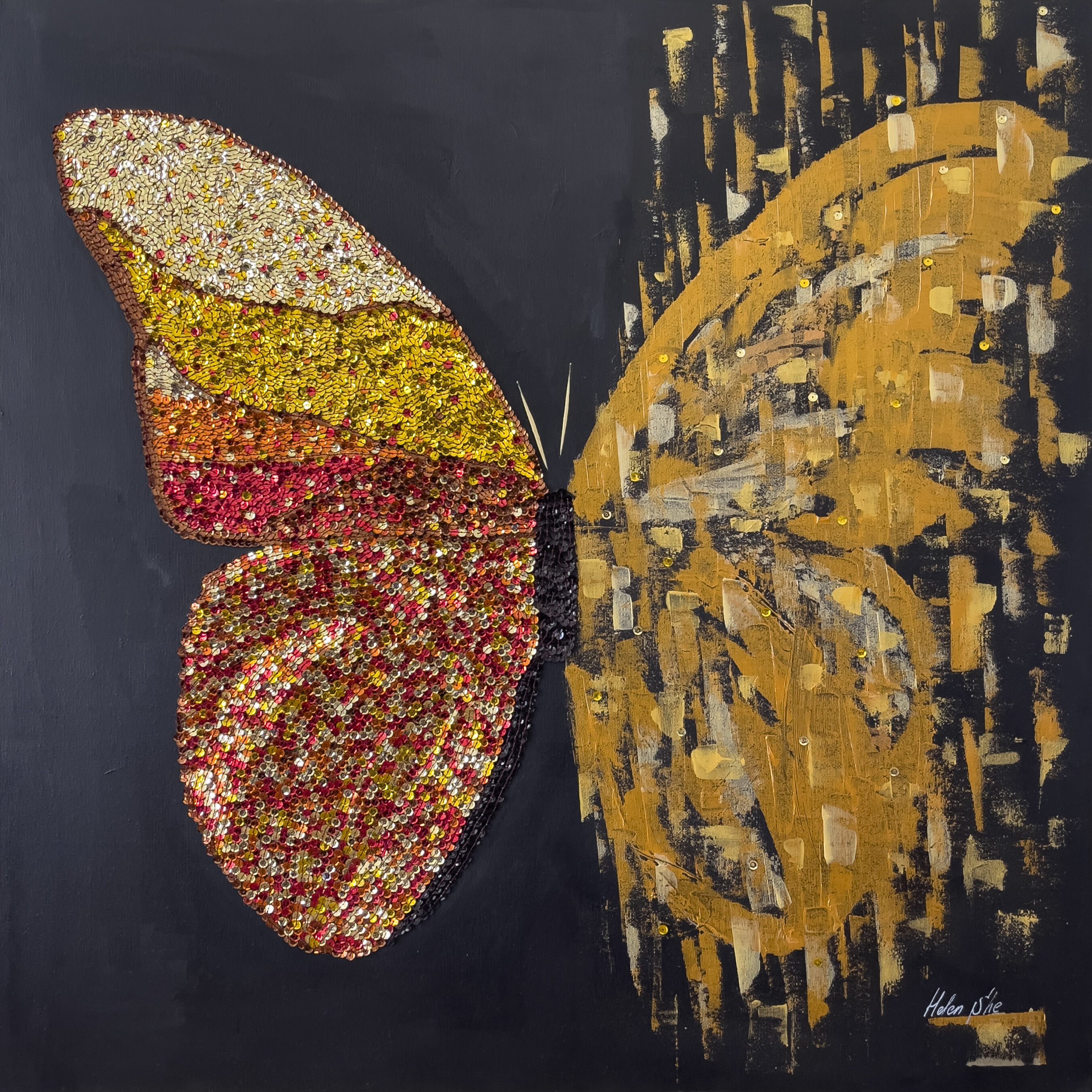 Butterfly Matrix Elegance
