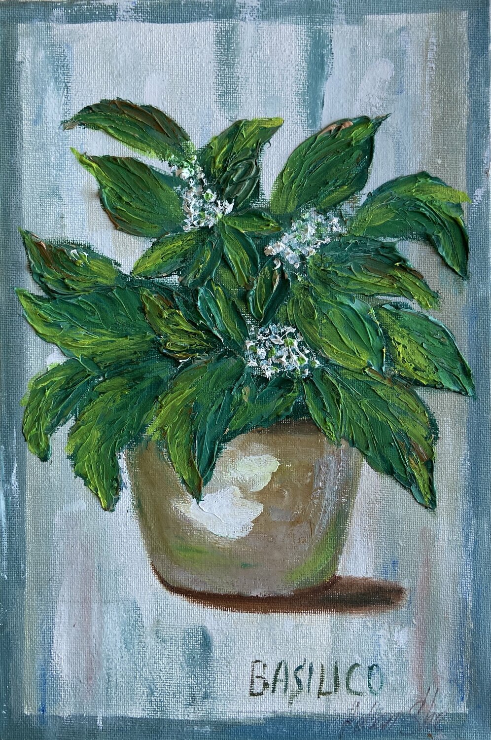 BASILICO Helen She Original painting for sale