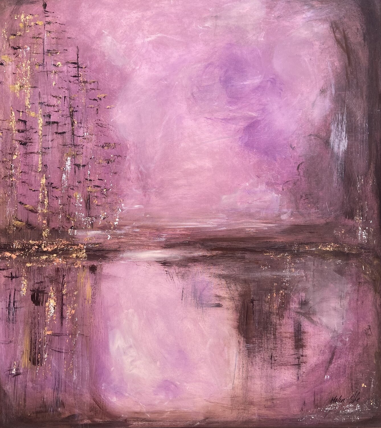 Dream Forest Helen She Original painting for sale