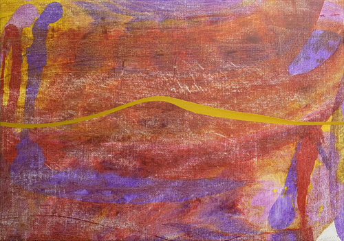 Exploration Line by Malcolm Koch, Painting for Sale on Select