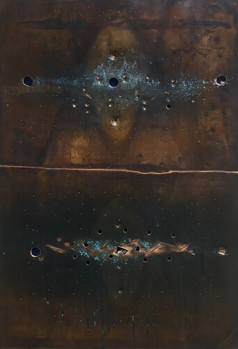 Duality Juxtaposed by Malcolm Koch, Painting for Sale on Select