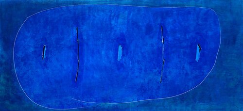 Hydrogen D by Malcolm Koch, Painting for Sale on Select