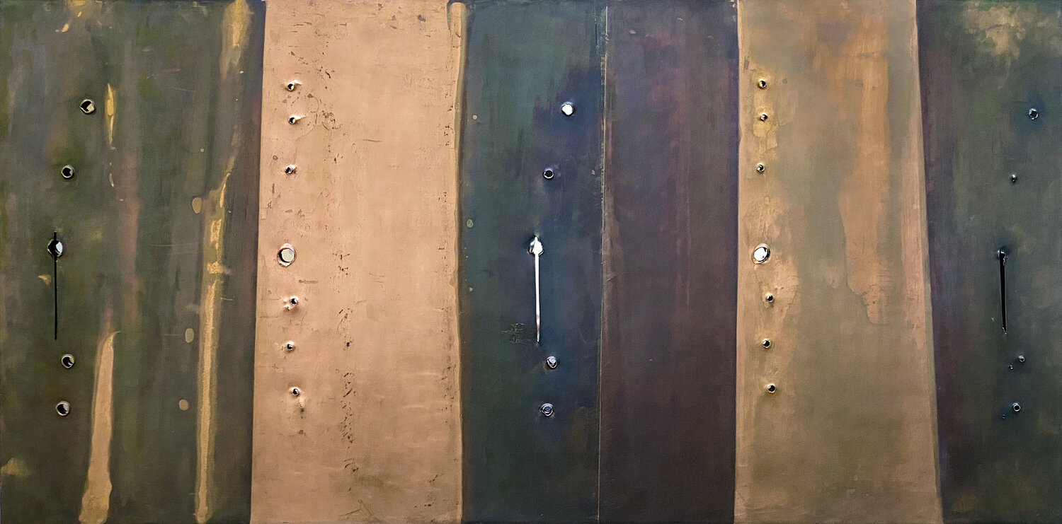 Quantum Forest Malcolm Koch Original painting for sale