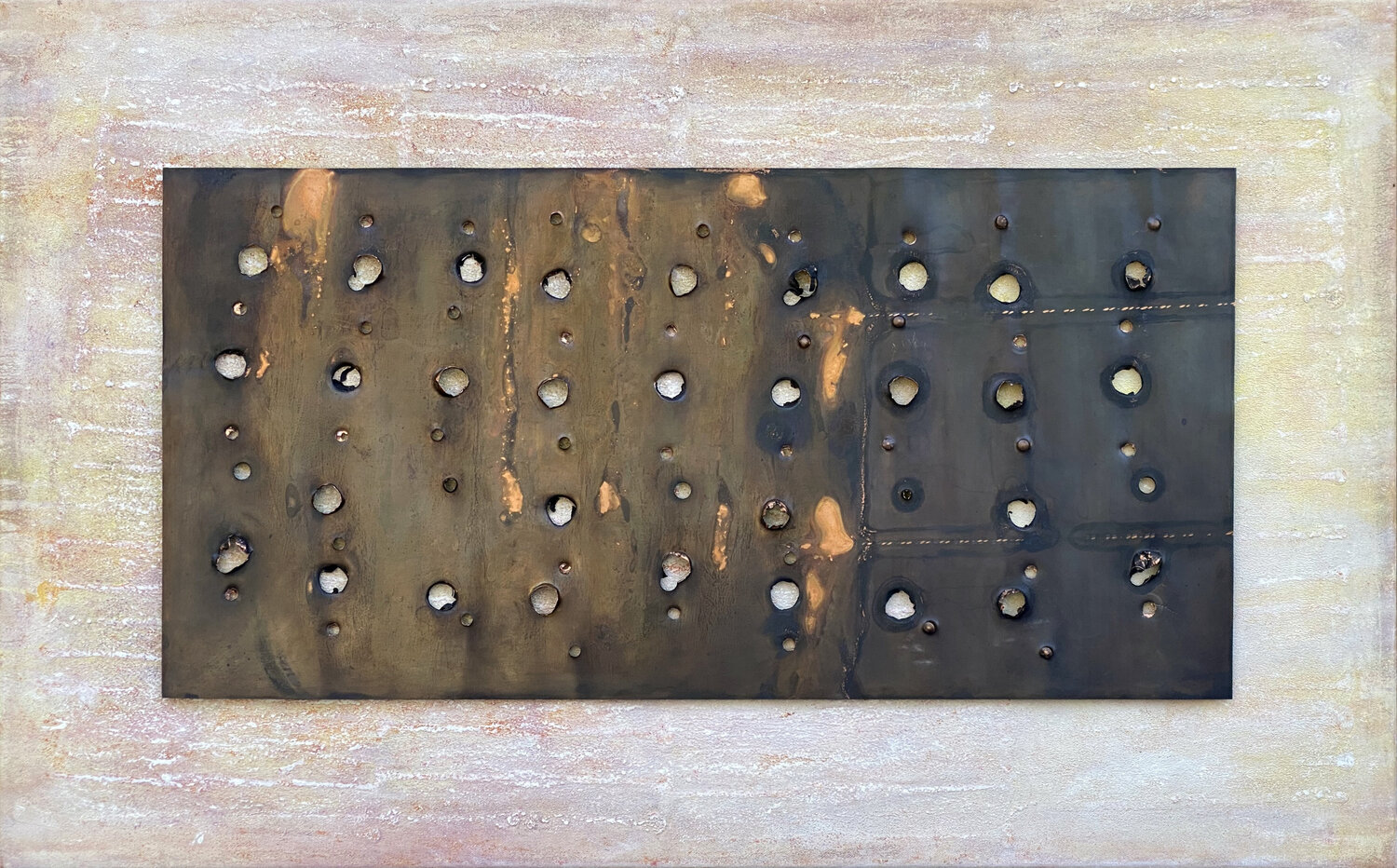 Duality Of Marks on oil Malcolm Koch Original painting for sale