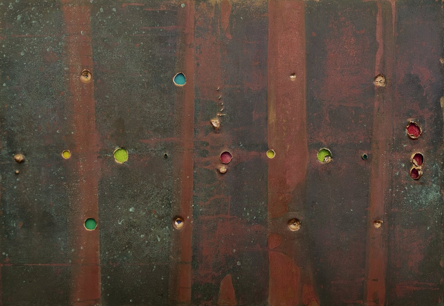 Forest Fire Voices Malcolm Koch Original painting for sale