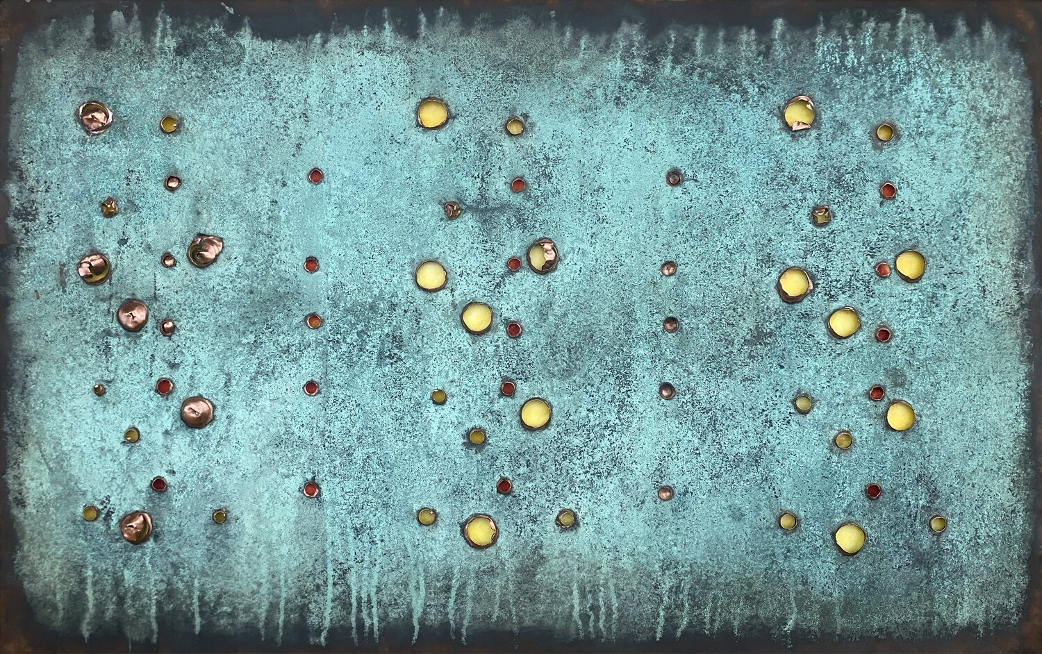 Chemical Weave Malcolm Koch Original painting for sale