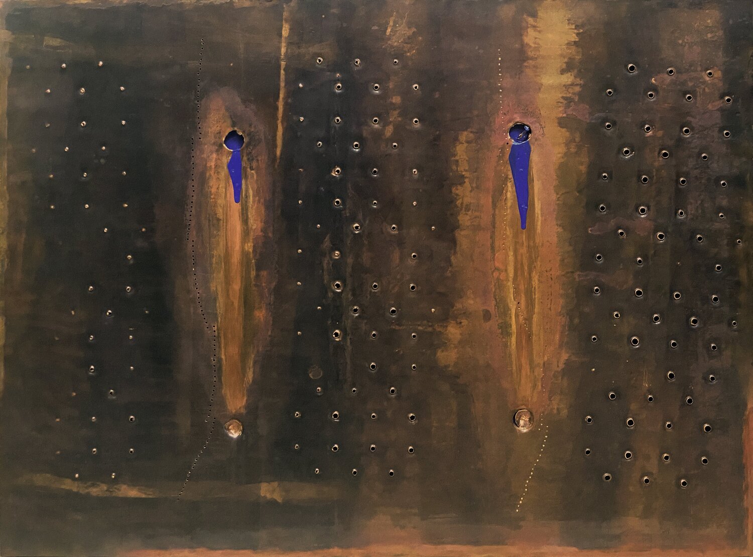 Epicormic Blue Malcolm Koch Original painting for sale