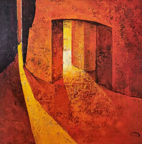 El laberint by Tomàs Sunyol, Painting for Sale on Select