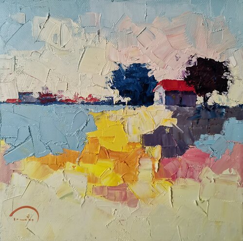 Camp by Tomàs Sunyol, Painting for Sale on Select