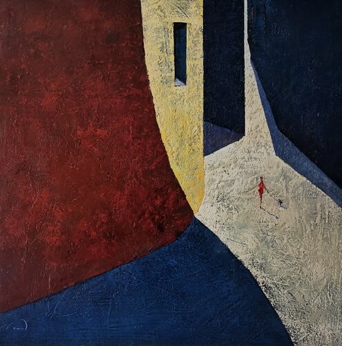 Day paths by Tomàs Sunyol, Painting for Sale on Select