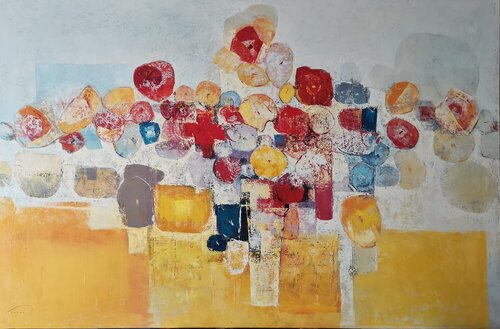 Flors,Fleurs,Flowers by Tomàs Sunyol, Painting for Sale on Select