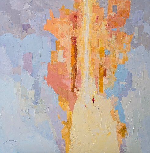 Silence is company too by Tomàs Sunyol, Painting for Sale on Select