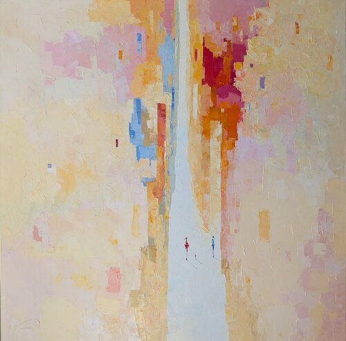 J'ai besoin de te voir plus souvent by Tomàs Sunyol, Painting for Sale on Select