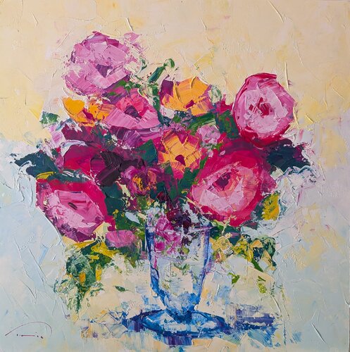 Flors by Tomàs Sunyol, Painting for Sale on Select