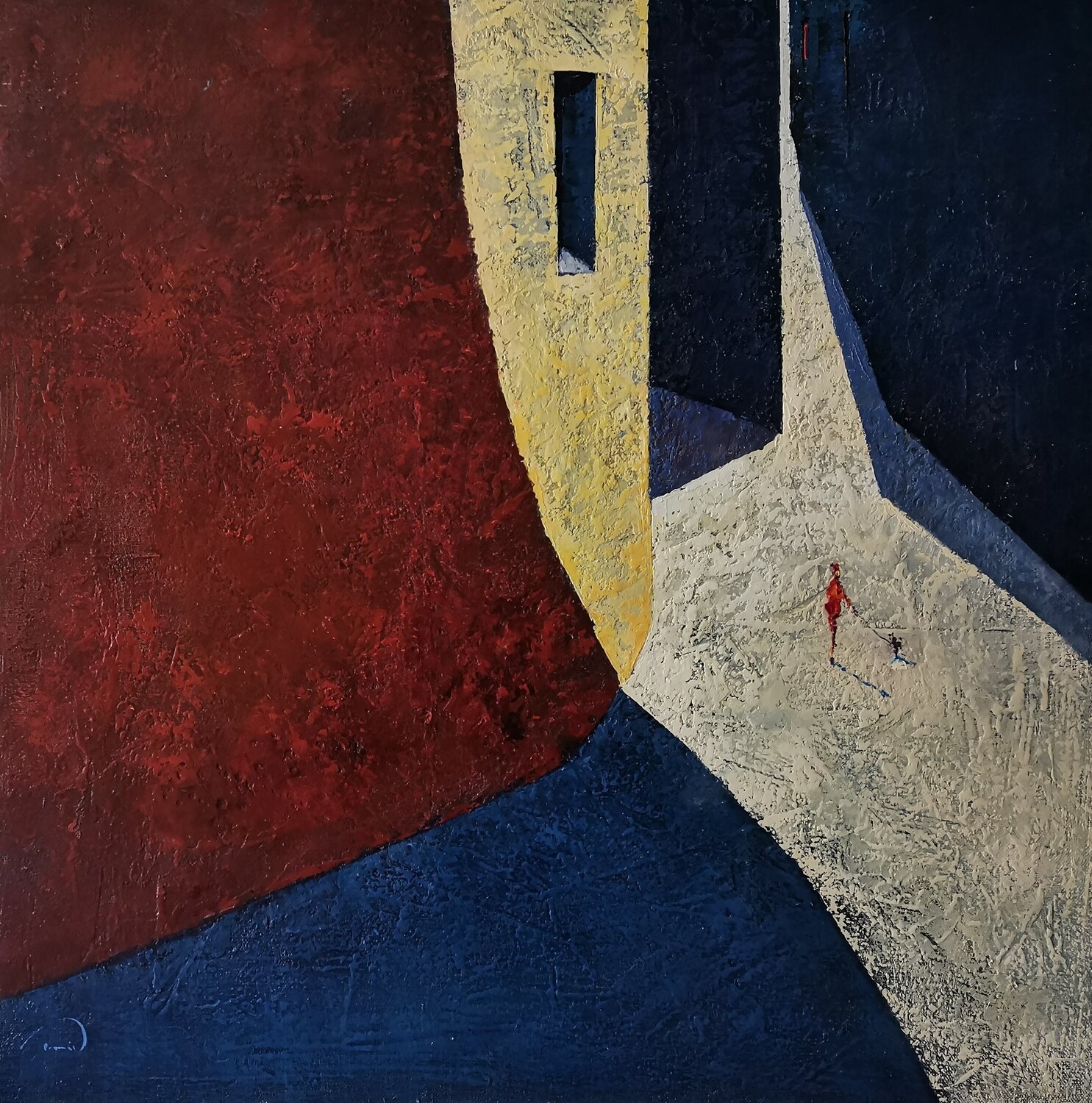 Day paths Tomàs Sunyol Original painting for sale