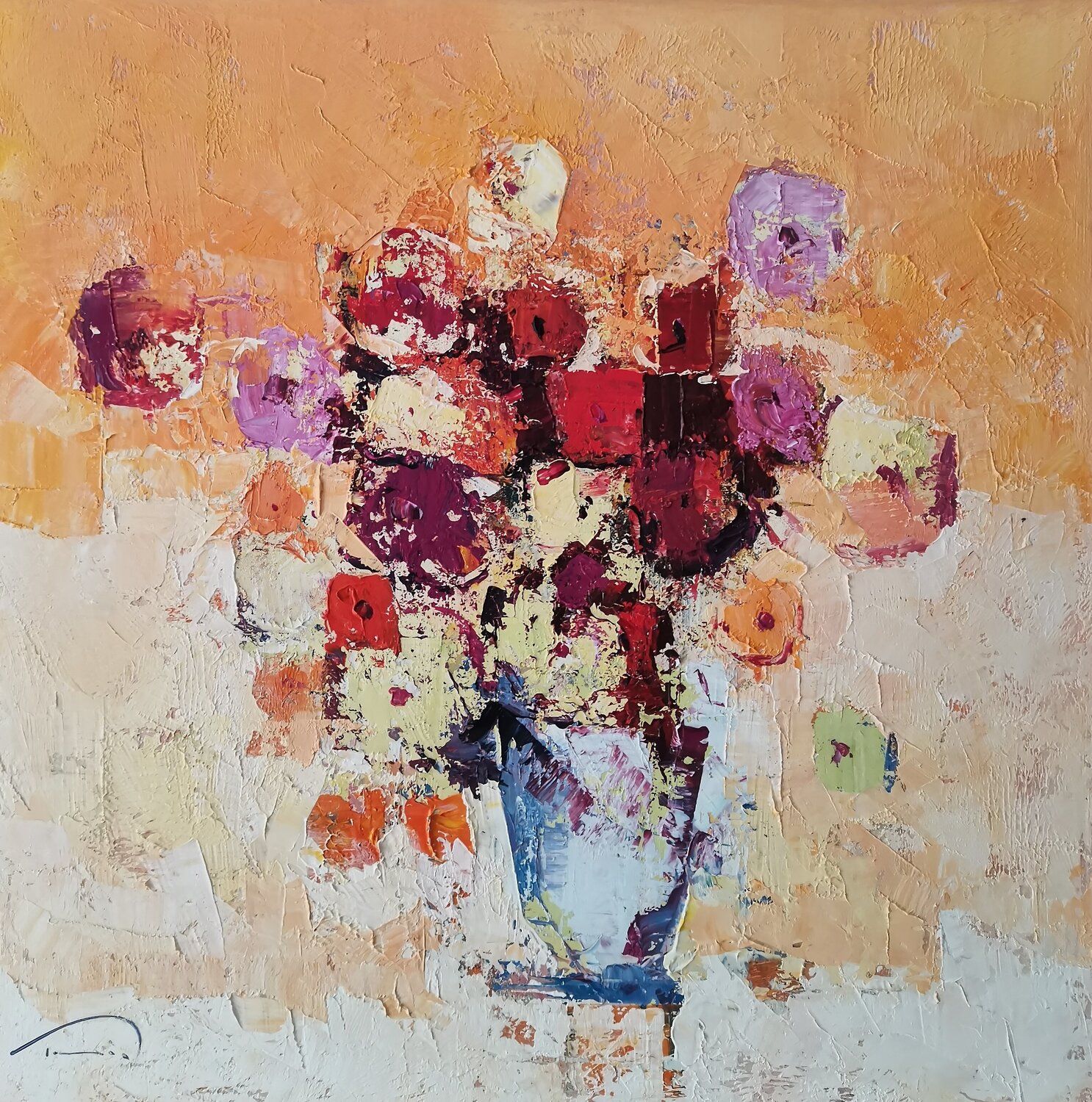 Flors d'estiu Tomàs Sunyol Original painting for sale