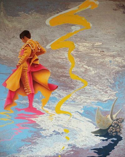 Arte Mediterráneo - José Tomás by Toro Tribal, Painting for Sale on Select