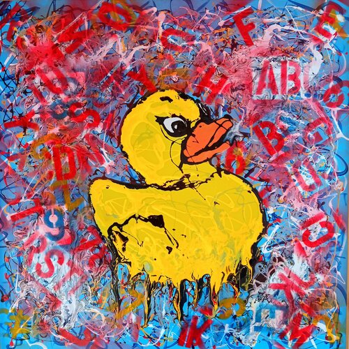 Pato Punk by Toro Tribal, Painting for Sale on Select