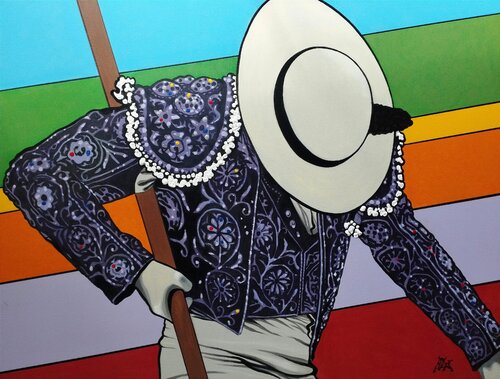 Tauromaquia Vintage by Toro Tribal, Painting for Sale on Select