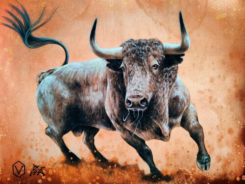 VOLADOR N-48 by Toro Tribal, Painting for Sale on Select