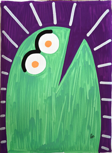 Air by Fatin Rahmouni, Painting for Sale on Select