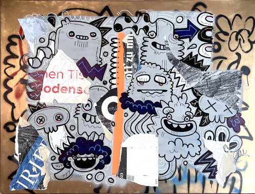 Inner Golden Child by Fatin Rahmouni, Painting for Sale on Select