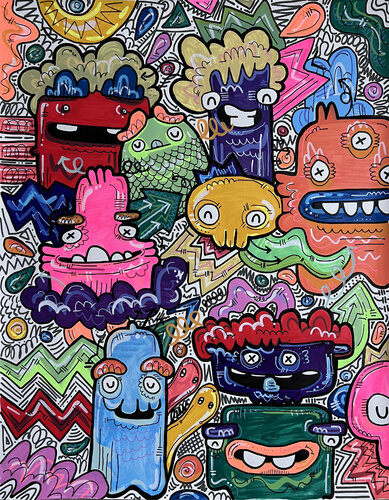Pennys Perfection by Fatin Rahmouni, Painting for Sale on Select