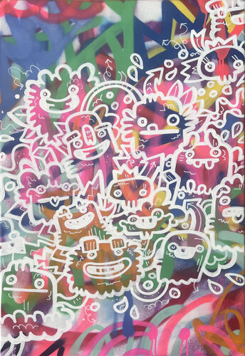 The313 by Fatin Rahmouni, Painting for Sale on Select