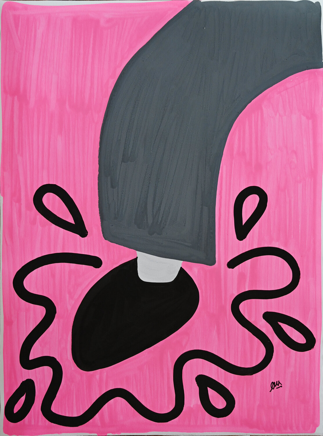 Strength Fatin Rahmouni Original painting for sale