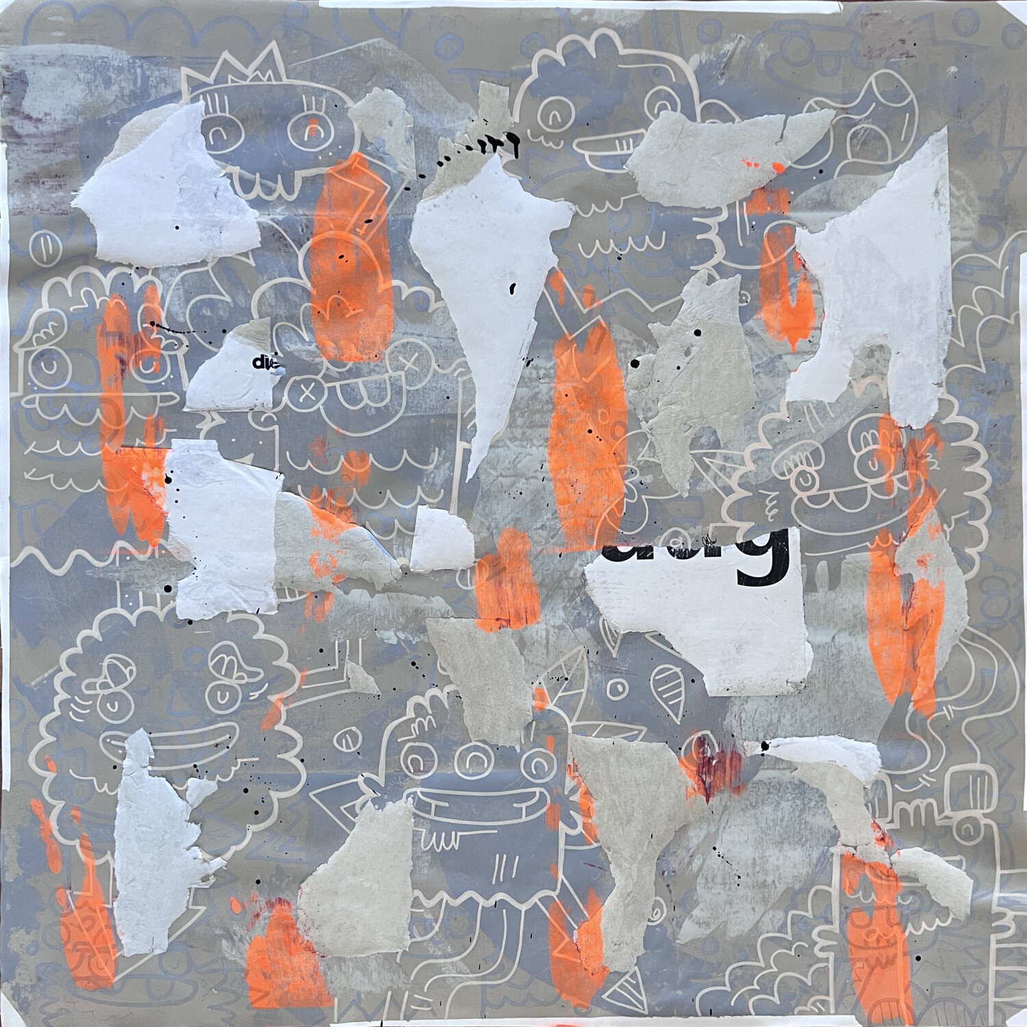 Cracking Smile Fatin Rahmouni Original painting for sale