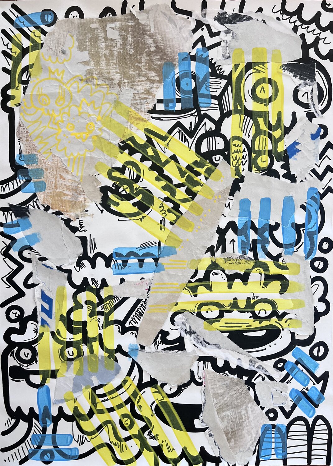 Maurizio Fatin Rahmouni Original painting for sale