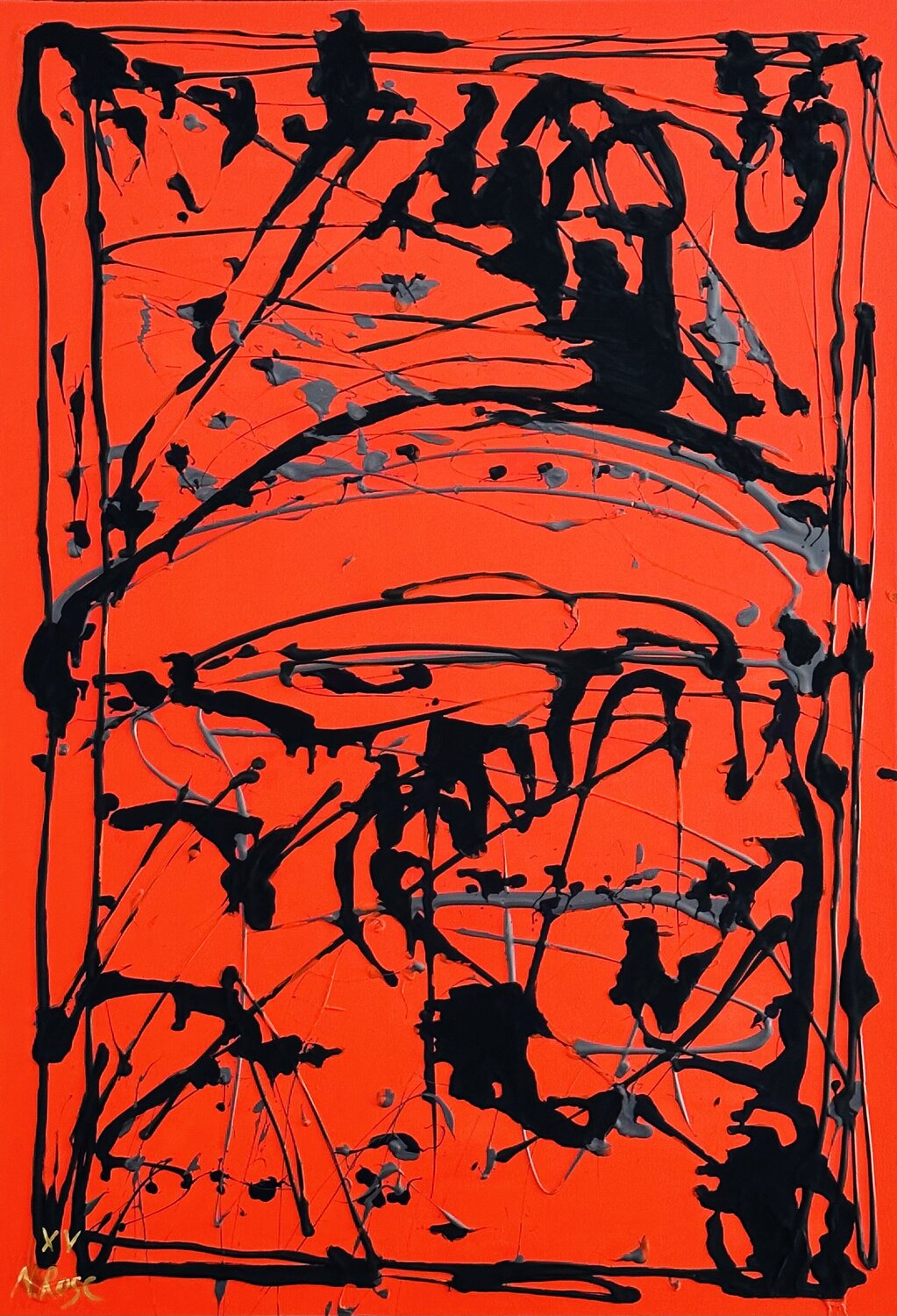 Up and down Natalia Rose Original painting for sale