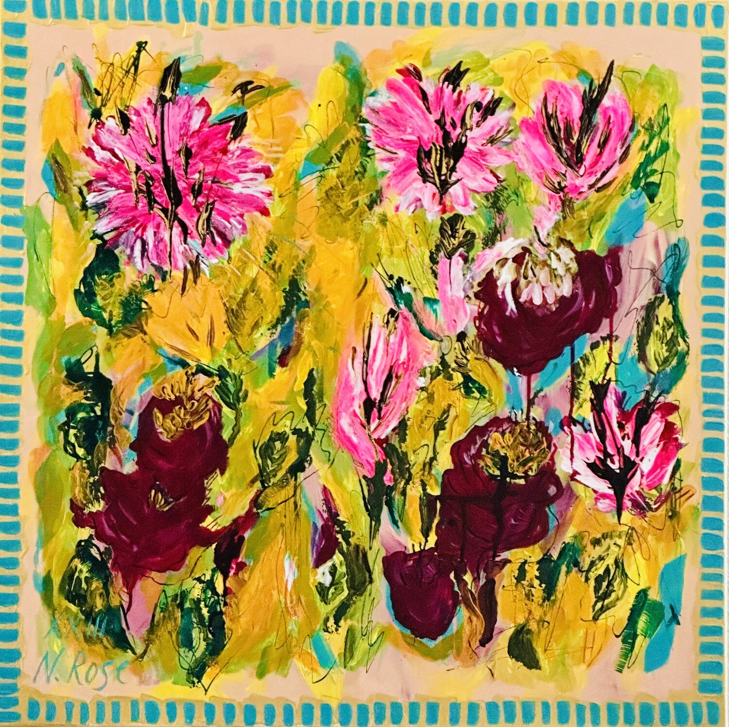 Sunny Afternoon Natalia Rose Original painting for sale