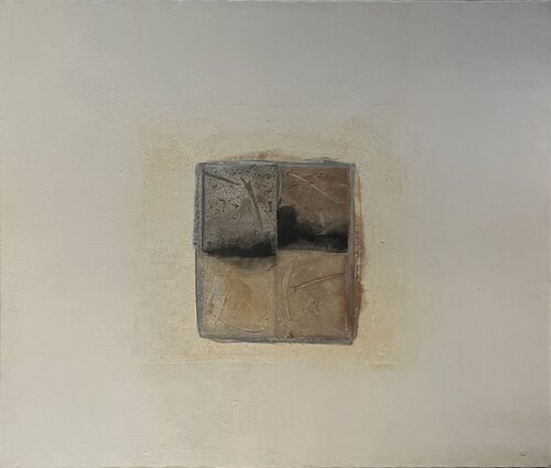 熄   /   Charcoal fire by Hisato Fukumoto, Painting for Sale on Select