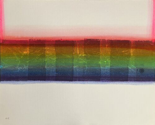 虹の橋（七）　/　rainbow bridge 7 by Hisato Fukumoto, Painting for Sale on Select