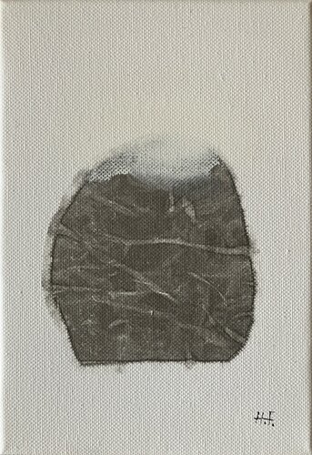 白雲幽石（一）/　White clouds and quiet stone　1 by Hisato Fukumoto, Painting for Sale on Select