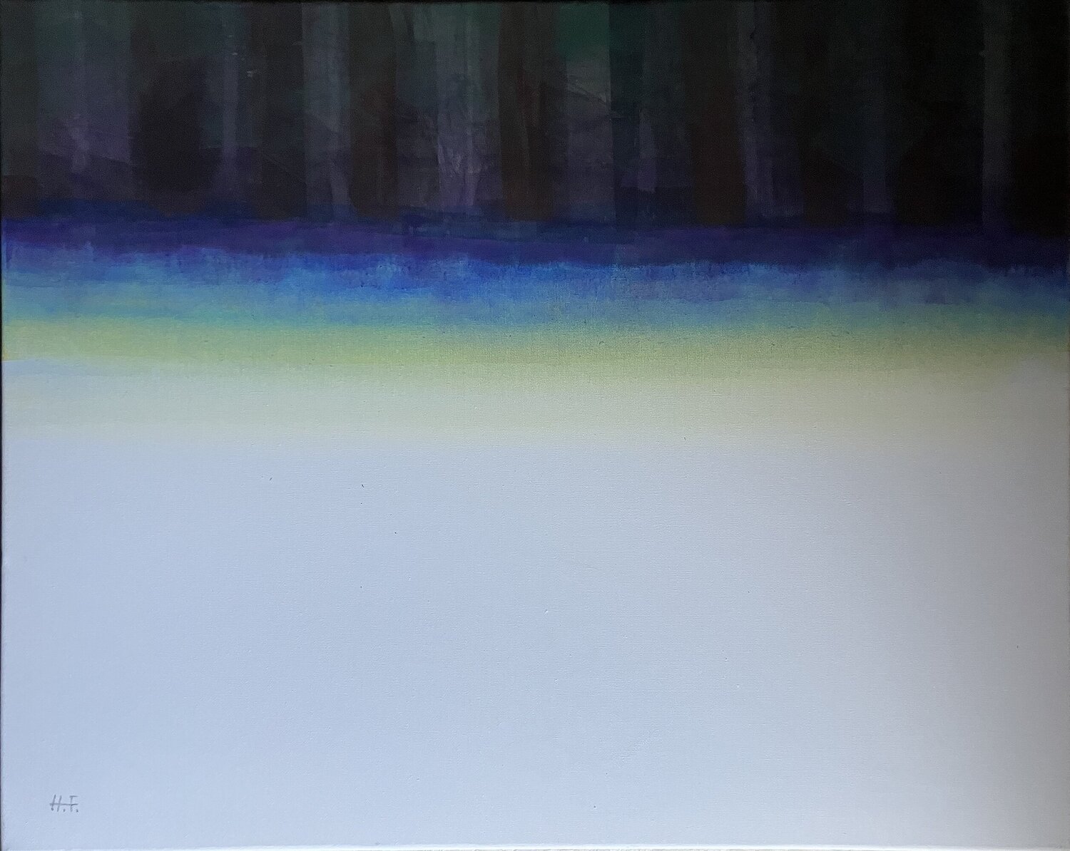 厳冬（十四）/  winter 14 Hisato Fukumoto Original painting for sale