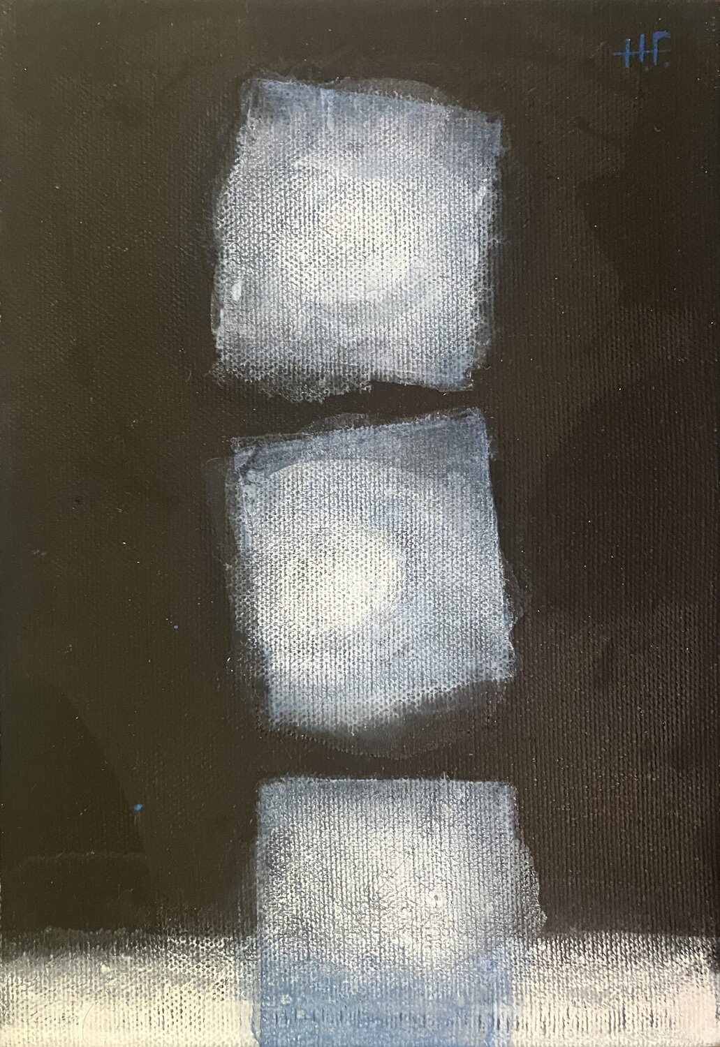厳冬（十五）/  winter 15 Hisato Fukumoto Original painting for sale