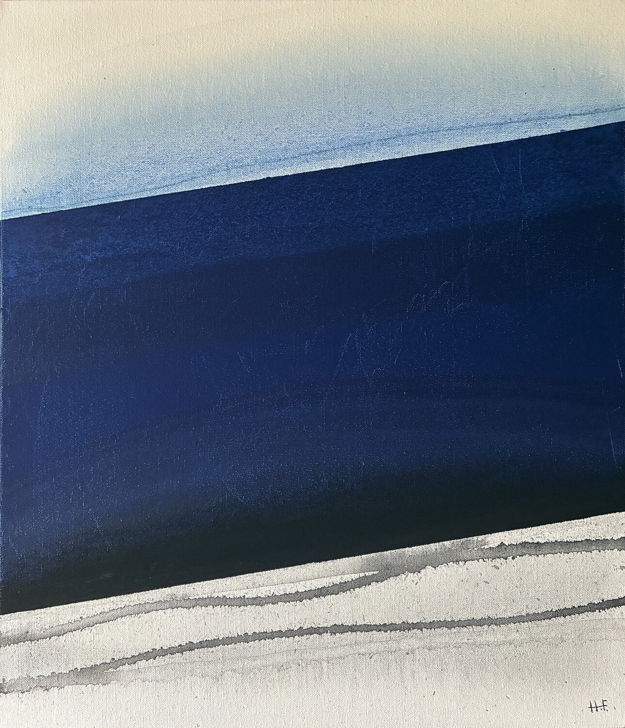 回帰（四十五） /　regression 45 Hisato Fukumoto Original painting for sale
