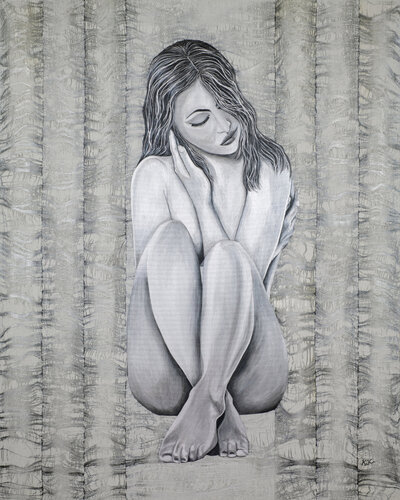 Caged Dreams by Karen Coates, Painting for Sale on Select