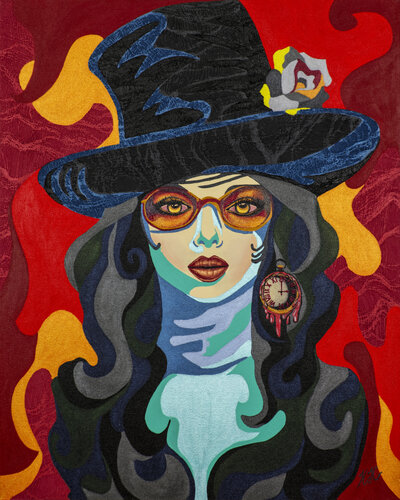 Insomniac by Karen Coates, Painting for Sale on Select