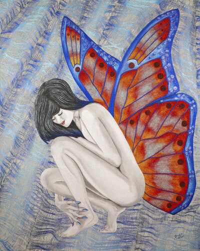 Dream Catcher by Karen Coates, Painting for Sale on Select