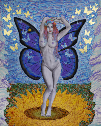 Dream Maker by Karen Coates, Painting for Sale on Select