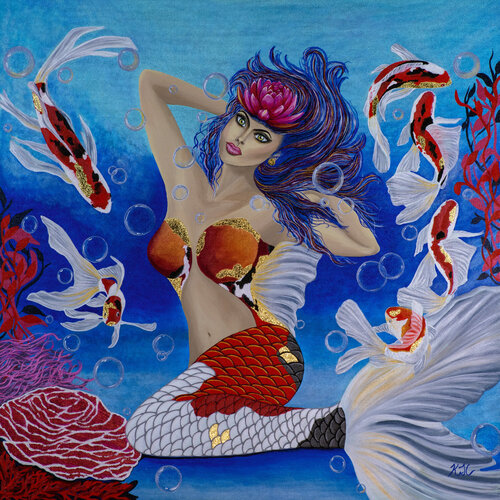 Salacia's Love by Karen Coates, Painting for Sale on Select