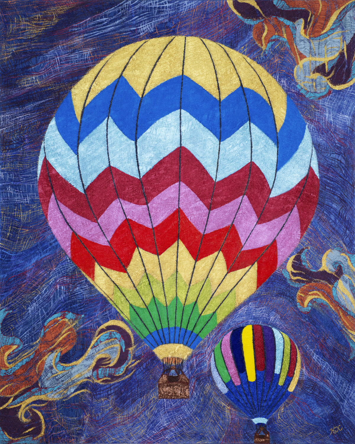 Come Fly Away Karen Coates Original painting for sale