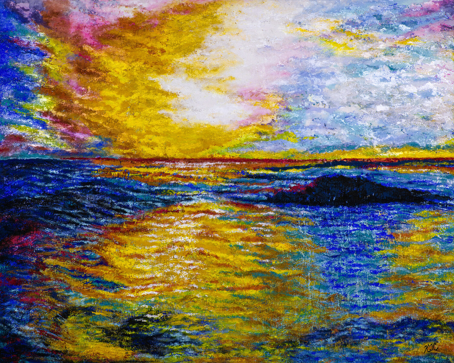 Escape Karen Coates Original painting for sale