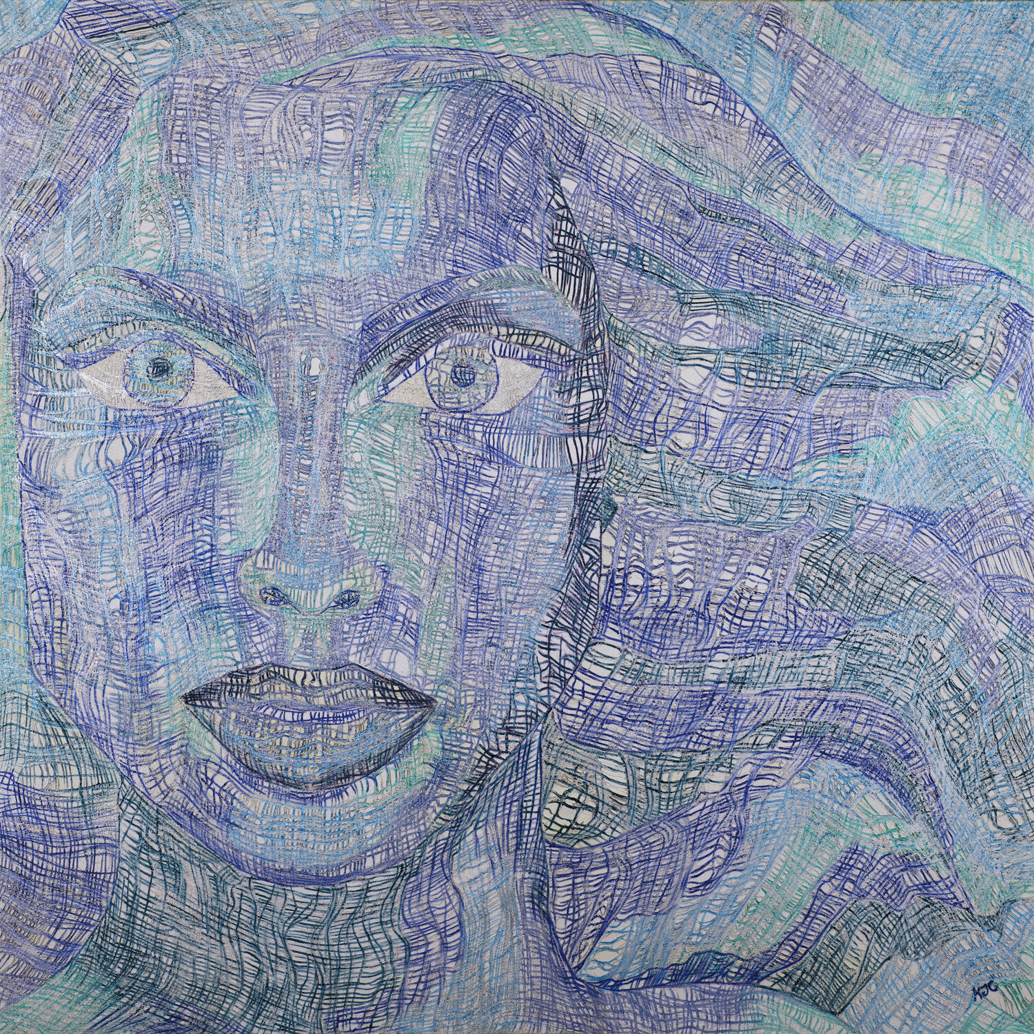 ICEEU ISEEU Karen Coates Original painting for sale